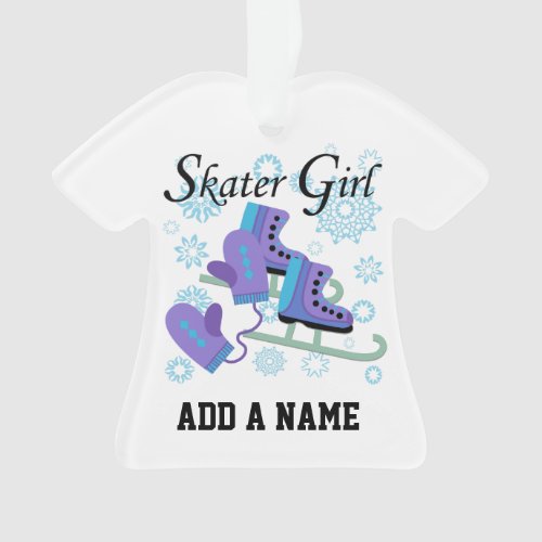 Skater Girl Ornament