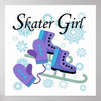 Skater Girl Poster