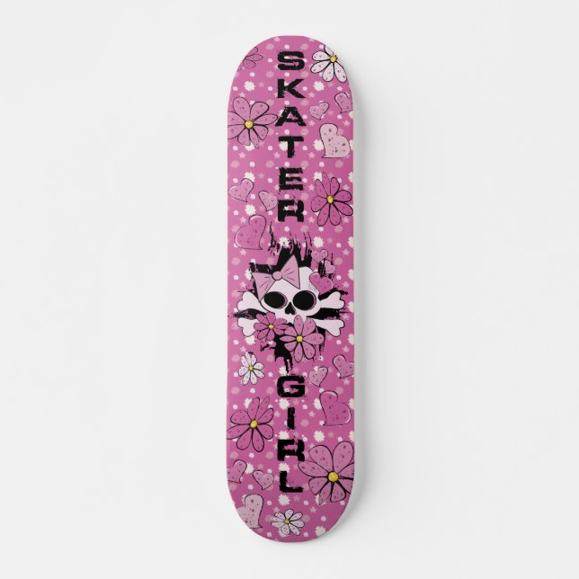Skater Girl Skateboard (Front)