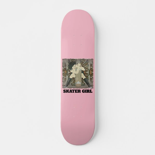 SKATER GIRL SKATEBOARDS (Front)