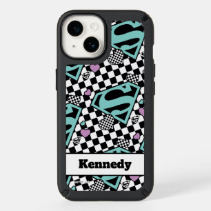 Skater Girl Supergirl Hearts S-Shield Speck iPhone 14 Case