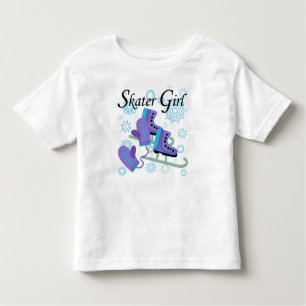 Skater Girl Toddler T-shirt