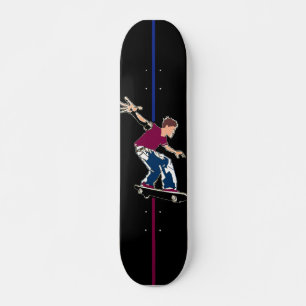 Skater in the Dark - Skateboard Deck