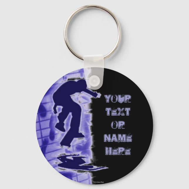 Skater Keychain (Front)