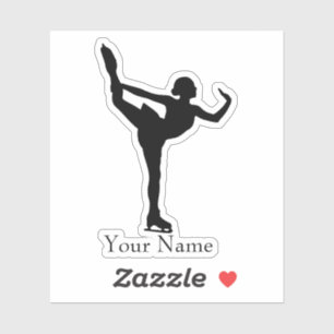 Skater Name Sticker