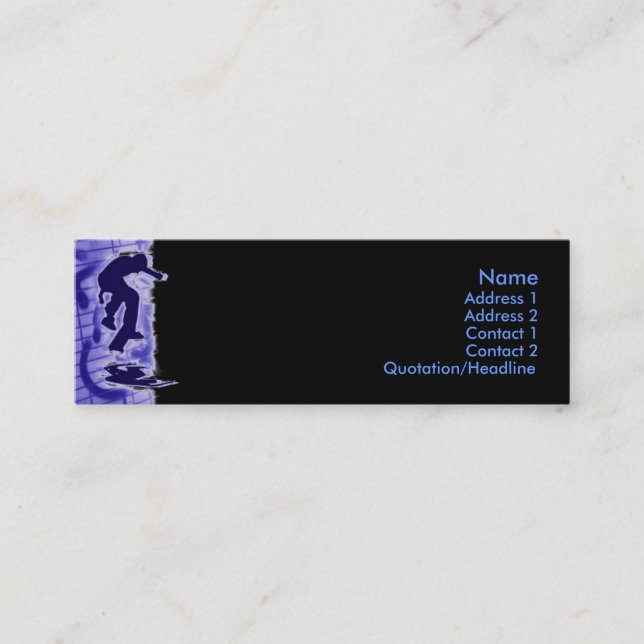 Skater Profile Card (Front)