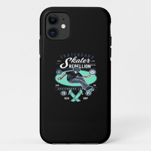 skater rebellion iPhone 11 case