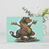 Skater Saurus Rex (Standing Front)