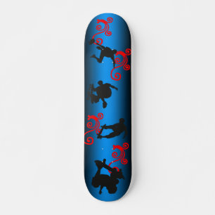 Skater Skateboard Design Deck