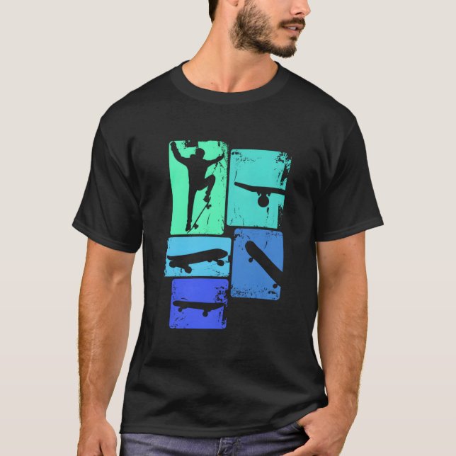 Skater Skateboarder Skateboard Youth T-Shirt (Front)