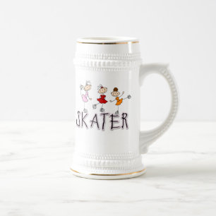 Skater T-shirts and Gifts Beer Stein
