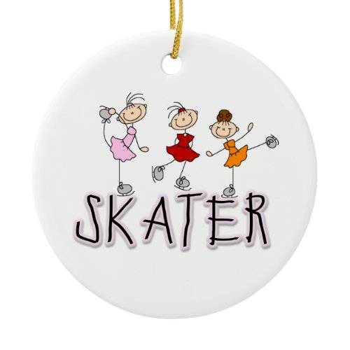 Skater T-shirts and Gifts Ceramic Ornament