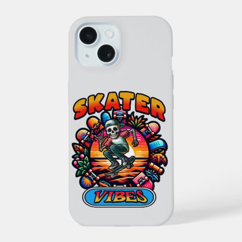 SKATER VIBES  iPhone 15 CASE