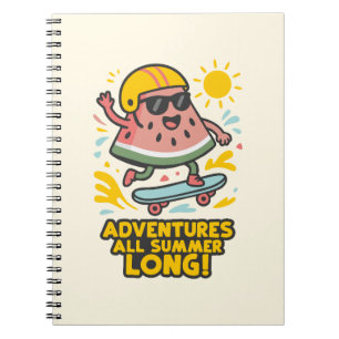 Skater Watermelon Notebook