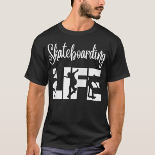 Skaters Having Fun Pro Skateboarding life Gift for T-Shirt