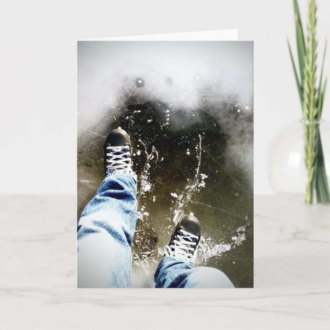 Skates Holiday Card - Season for Reason (Front)