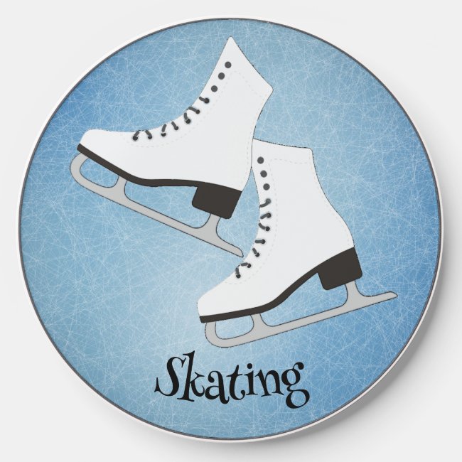 Skates Skating Design Design Wireless Charger
