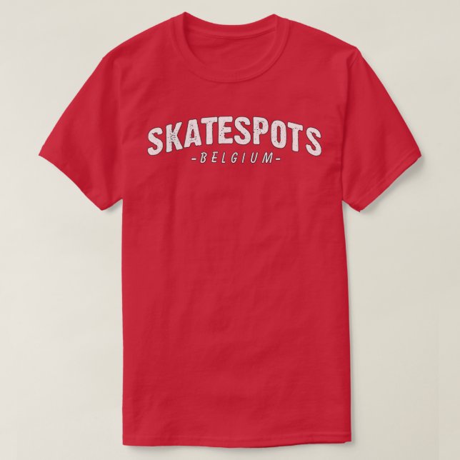 skatespots T-Shirt (Design Front)