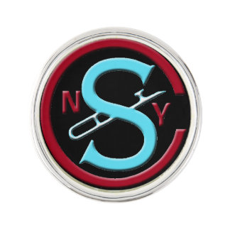 Skating Club of New York lapel pin