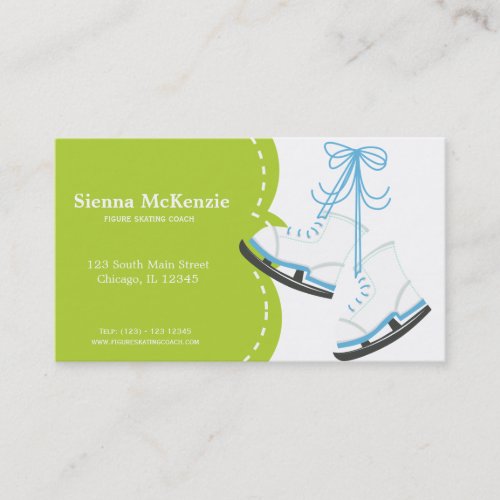 Skating Coach Business Card