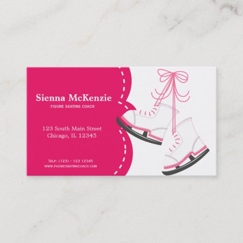 Skating Coach Business Card