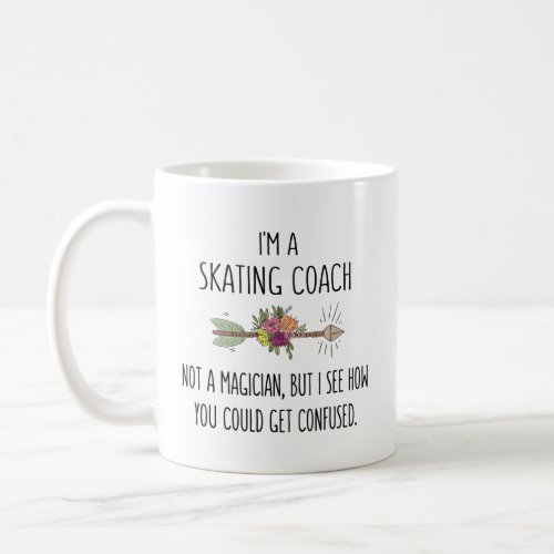 Skating Coach Ice Figure Coffee Mug