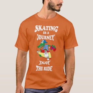 Skating crocodile T-Shirt