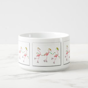 Skating flamingos Chili Bowl