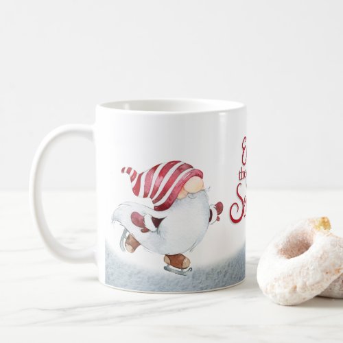 Skating Gnomes Coffee Mug