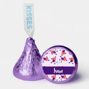 Skating ice hockey player pattern hershey®'s kisses®