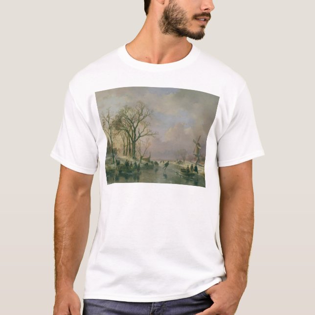 Skating in Holland T-Shirt (Front)