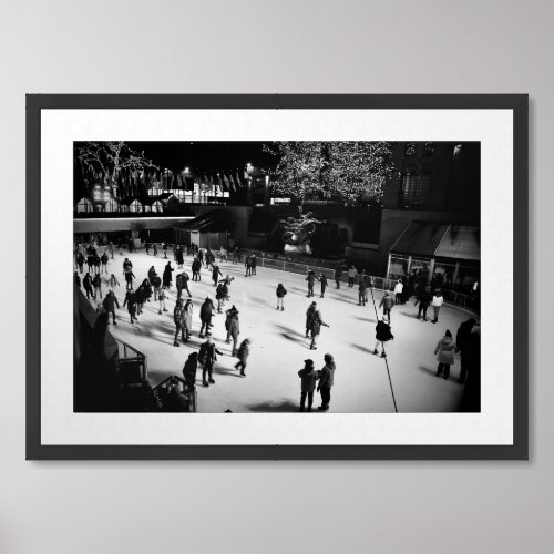 Skating In Wonderland Framed Art