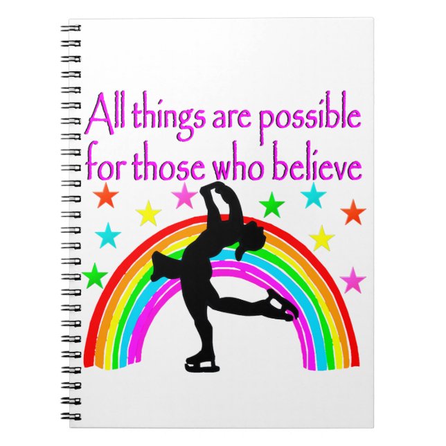 SKATING IS MY LIFE NOTEBOOK (Front)