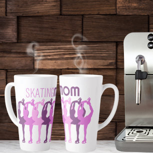 Skating MOM figure skating Synchronized Group Latte Mug