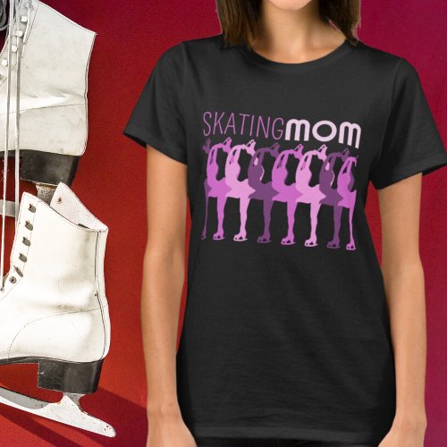 Skating MOM figure skating Synchronized Group T_Shirt