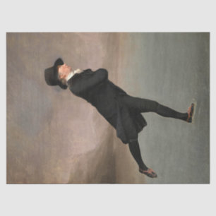 Skating on Duddingston Loch by Henry Raeburn Tissue Paper