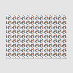 Skating Penguins Holiday Tissue Paper
