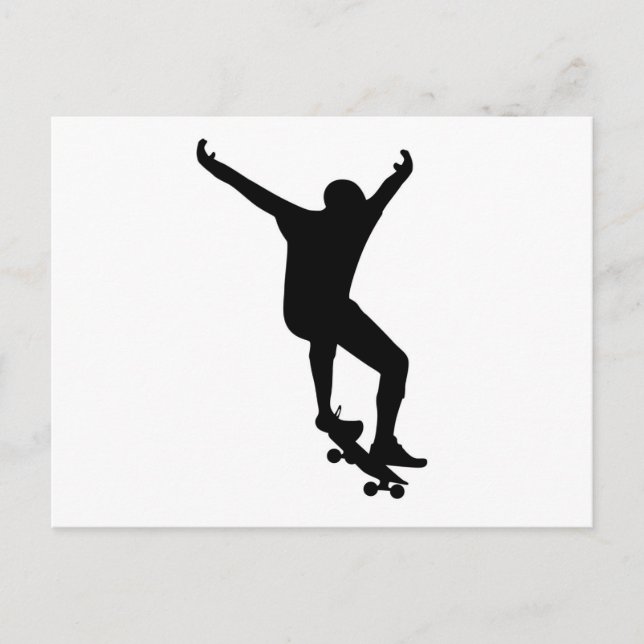 Skating Postcard (Front)