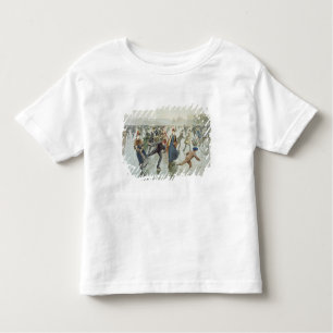 Skating, published by L. Prang and Co. Toddler T-shirt