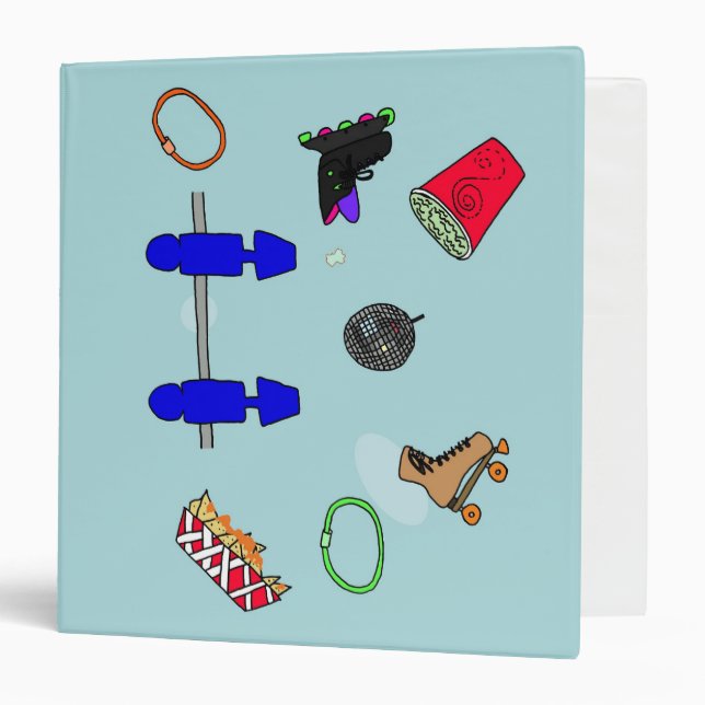 Skating Rink Binder (Front/Inside)