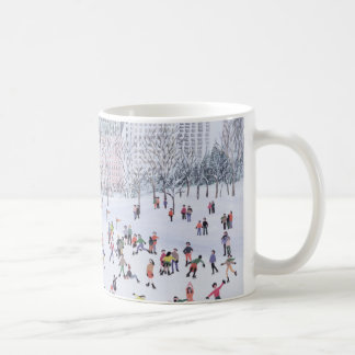 Skating Rink Central Park New York 1994 Coffee Mug