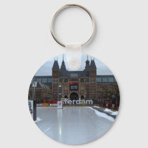 Skating rink, Museumplein, Amsterdam Keychain