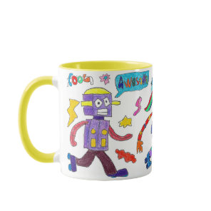 "Skating Robots" Mug