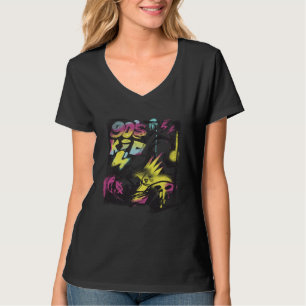 Skating Skater 90s Kid Cool Graffiti Retro Vintage T-Shirt