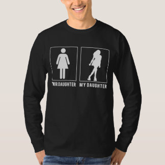 Skating Stars: Your Daughter, My Daughter Glides w T-Shirt