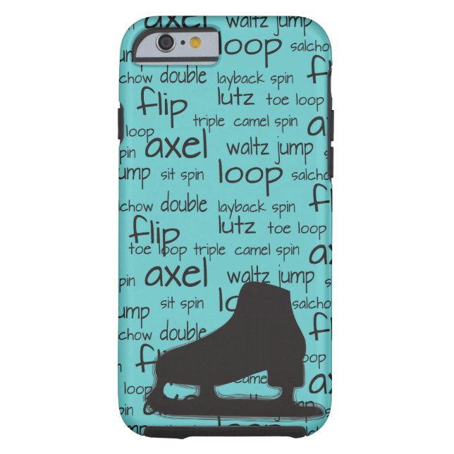 Skating Terms with Skate iPhone 6 case (Back)