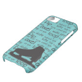 Skating Terms with Skate iPhone Case (Bottom)