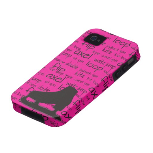 Skating Terms with Skate iPhone Case (Bottom)