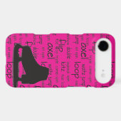 Skating Terms with Skate iPhone Case (Back (Horizontal))