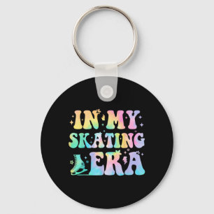 Skating Vibes Skater Coach Figure Hockey Ice Skate Keychain